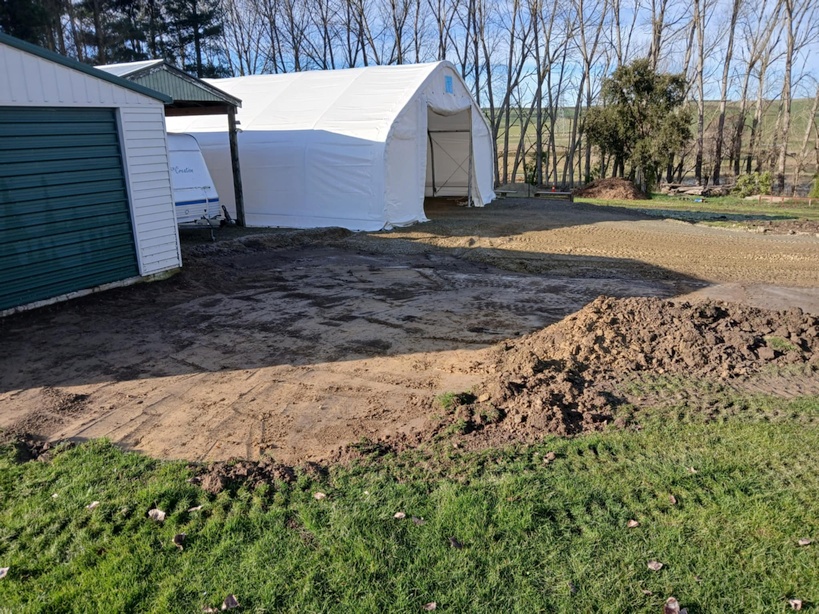 Agricultural equipment in challenging conditions