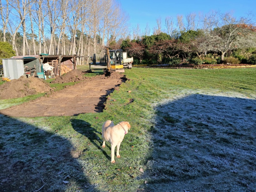 Agricultural infrastructure work